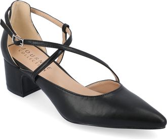 Journee Collection Women & apos;s Galvinn Medium and Wide Width Pumps