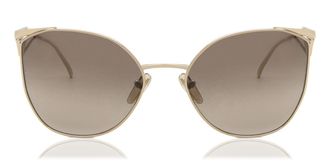 Prada PR 50ZS Asian Fit ZVN3D0 Womens Sunglasses Gold Size 59