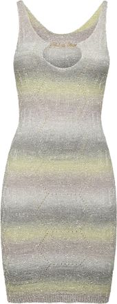 Philipp Plein Gebreide Jurk Monogram