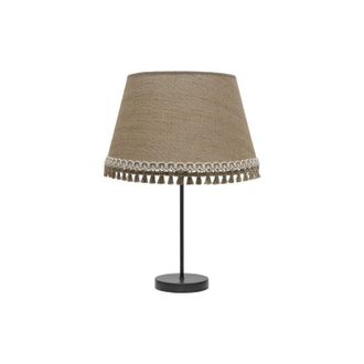 Fabrilamp Sobremesa Alto Serie Ada Acabado Negro/arena - Fabrilamp