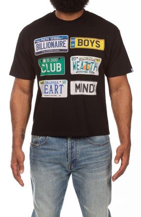 Billionaire Boys Club Plates Graphic T-Shirt in Black at Nordstrom, Size Xx-Large