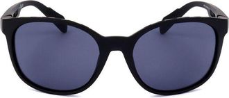 adidas Unisex Black Round Sunglasses SP0011-91C-1