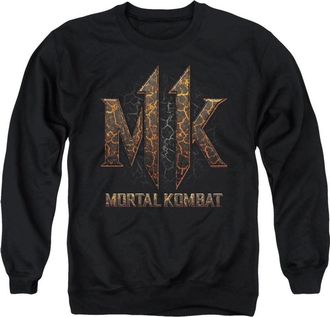 Gildan Mortal Kombat 11 Mk11 Lava Adult Crewneck Sweatshirt