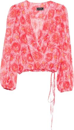 Styland Blusa a fiori - Rosa