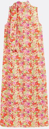La Redoute Collections Mouwloze maxi-jurk met bloemenprint