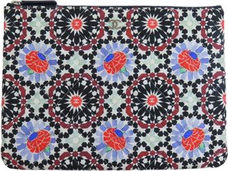 Chanel Black Canvas Pouch (Pre-Owned)