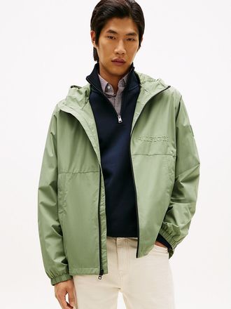 Tommy Hilfiger Mens Performance Portland Hooded Jacket - Green - XXL