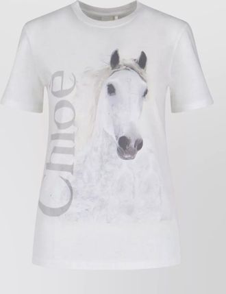 Chlo&eacute; organic cotton short sleeve t-shirt