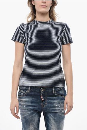 Nili Lotan Bicolour Striped Crewneck T-Shirt size S