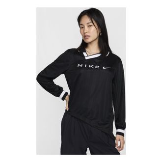 Nike (WMNS) Nike Dri-FIT Jacquard Jersey Asia Sizing Black White FV7539-010