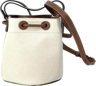 Burberry Pre-owned Fabric shoulder-bags - Dames - Vintage Tas - Beige - ONE Size - Vintage