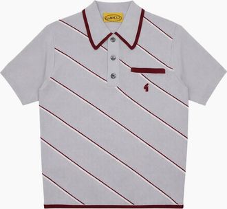 Gabicci Vintage 1973 Mens Gabicci Vintage Connett Archive Grey Knit Polo Shirt - Size: 38
