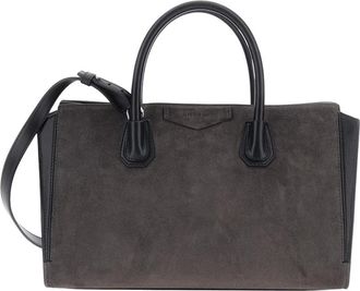 Givenchy Antigona Small Bag - Dames - Tassen - Grijs - Maat: ONE Size Leer