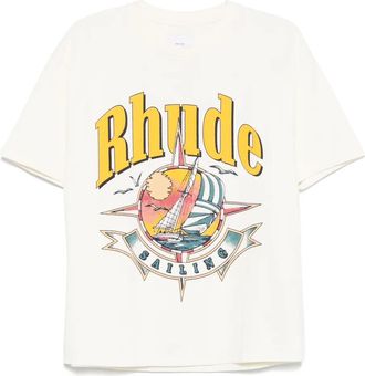 Rhude Port de Rhude T-shirt - Wit