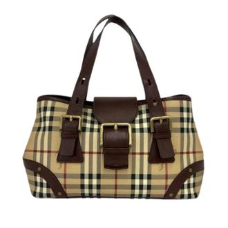 Burberry Pre-owned Fabric Shoulder Bag - unisex - Burberry Vintage - Vintage Shoulder Bags - Beige - ONE SIZE - Pre-owned