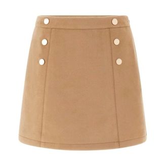 Guess Mujer, Faldas, Beige, Talla: S