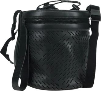 Bottega Veneta Pre-owned Bucket Bags, female, Black, Size: ONE SIZE Pre-owned Vintage Shoulder Bag