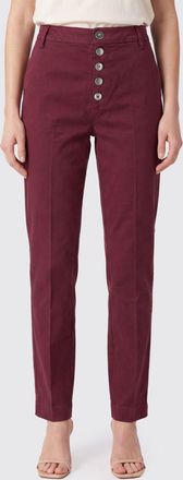 Dondup Pantaloni cropped Nima in cotone stretch slim fit