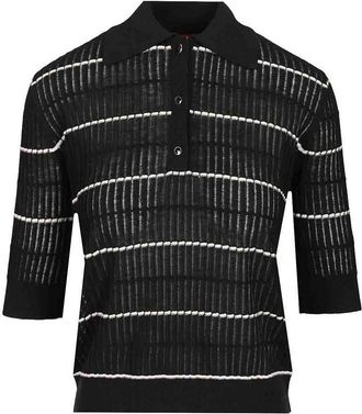 Max Mara Sweater In Wool And Silk Yarn