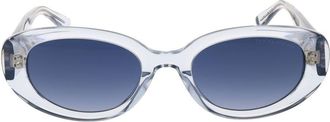 Tommy Hilfiger TO-1067599 Gradient Lens Acetate Sunglasses - Blue