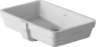 Duravit Lavabo Empotrado Duravit Vero 48cm Blanco Con Rebosadero, Sin