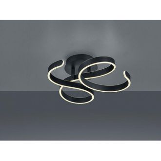 Trio Plaf&oacute;n Francis Vortici Antracita Led 40w Regulable Trio Lighting