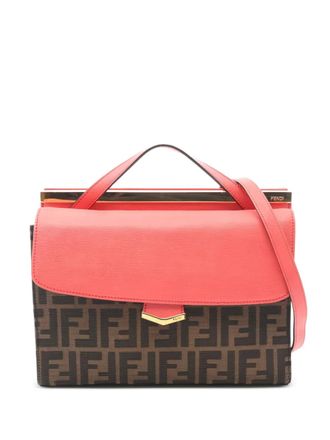 Fendi 2010s zucca-pattern tote bag - Brown