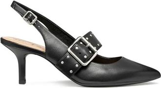 Geox Kleopy Pumps - Dames - Pumps - Zwart - 36 EU - Leer - Schoenen