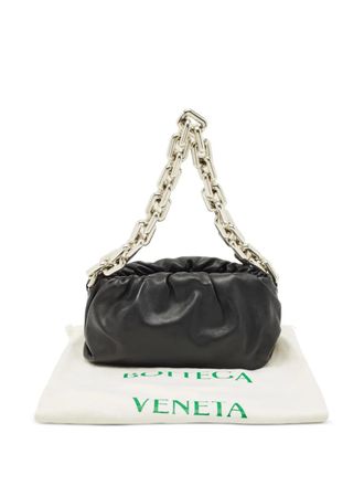 Bottega Veneta The Chain Pouch shoulder bag - women - Leather - One Size - Black