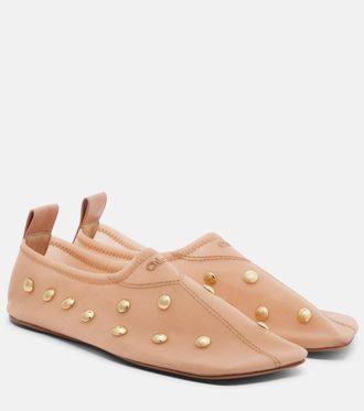 Chlo&eacute; Chlo&eacute; Rita studded flats