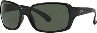Ray-Ban Authentieke Rb 4068 Zonnebril- Premium Kwaliteit! - unisex - Zonnebrillen - Zwart - 60 MM - Accessoires