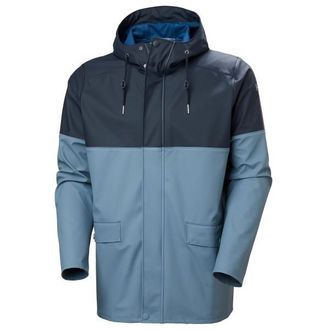 Helly Hansen Moss Block Coat Regenjacke f&uuml;r Herren | blau