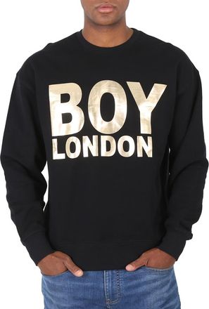 Boy London Reflective Cotton Sweatshirt, Size Small