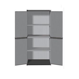 TooD Beauty Armario De Almacenamiento Alto De Resina Tood, 3 Estantes