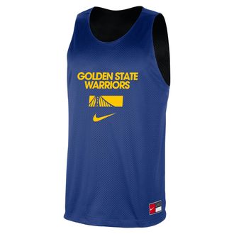 Nike Golden State Warriors Courtside Nike Mens NBA Mesh Practice Jersey in Blue | FZ7765-495