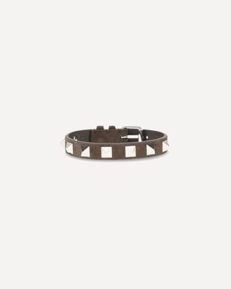 Valentino Garavani Rockstud leather Bracelet Male UNI