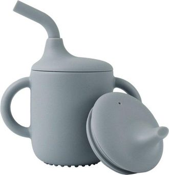 OEM Vaso De Cuidados Para Ancianos Y Personas Con Dificultades Para Tragar, 350 Ml - Antiahogo, Boquilla En Forma De Cruz, Con Asas Y Leng&uuml;eta Baja