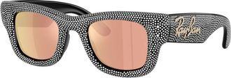 Ray-Ban RB4940BP Wayfarer Puffer 68657J Mens Sunglasses Size 47
