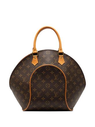 Louis Vuitton 1998 Monogram Ellipse MM handbag - women - Leather/Fabric - One Size - Brown