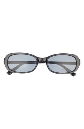 BP. Rectangular Wrap Sunglasses in Black at Nordstrom