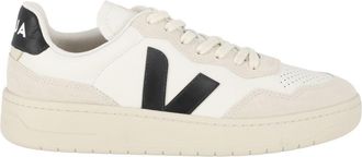 Veja White V-90 Low-Top Sneakers
