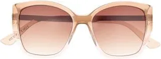 Vince Camuto 120mm Gradient Square Sunglasses in Sand Rose at Nordstrom Rack