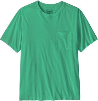 Patagonia Daily Pocket Tee T-Shirt f&uuml;r Herren | t&uuml;rkis