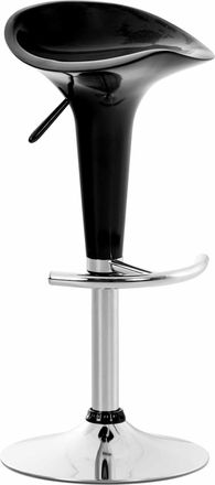Clp Taburete Saddle Negro