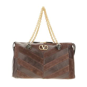 Valentino Garavani Dames, Tassen, Bruin, Maat: ONE Size