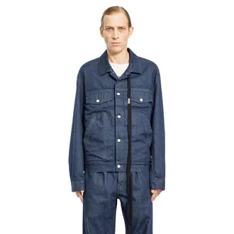 Ann Demeulemeester Patrick High-Comfort Denim Jacket