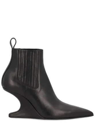 Rick Owens Kn&ouml;chelscharfer Stiefel