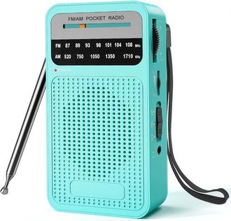 OEM Radio Port&aacute;til, Radio De Transistores Fm/am (onda Media), Radio De Bolsillo Con Excelente Recepci&oacute;n, Mini Radio Port&aacute;til