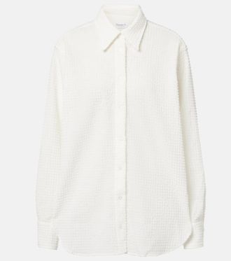 Hunza G Camisa oversized Resort