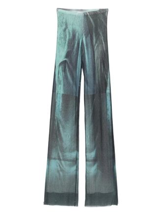 Jean Paul Gaultier Abstract Print Pants